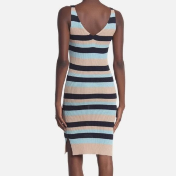 BCBGMAXAZRIA Striped Tank Dress S - Picture 6 of 8
